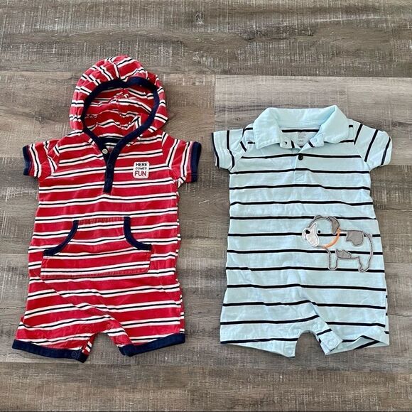 Just One You rompers - set of 2 - Picture 1 of 4